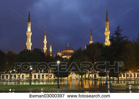 "Blue Mosque, Sultan Ahmed Mosque, Sultanahmet Camii, Hippodrome, At Meydani, Istanbul, Turkey, Europe, Istanbul, European side, Istanbul Province, Turkey, European side, Europe" View Large Photo Image Stock Photo - "Blue Mosque, Sultan Ahmed Mosque, Sultanahmet Camii, Hippodrome, At Meydani, Istanbul, Turkey, Europe, Istanbul, European side, Istanbul Province, Turkey, European side, Europe". Fotosearch