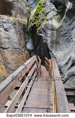 "Boardwalk in the Seisenbergklamm, Weissbach, Saalach, Lofer, Zell am See District, Salzburg, Austria, Europe" View Large Photo Image Picture - "Boardwalk in the Seisenbergklamm, Weissbach, Saalach, Lofer, Zell am See District, Salzburg, Austria, Europe". Fotosearch