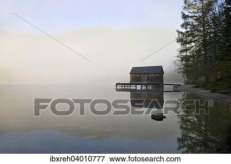 "Boathouse on Lake Odensee, Pichl-Kainisch, Styria, Austria, Europe" View Large Photo Image Stock Photo - "Boathouse on Lake Odensee, Pichl-Kainisch, Styria, Austria, Europe". Fotosearch