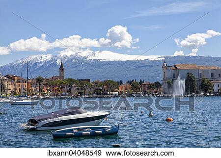 "Boats, harbour, Lake Garda, Toscolano-Maderno, Province of Brescia, Lombardy, Italy, Europe" View Large Photo Image Stock Photo - "Boats, harbour, Lake Garda, Toscolano-Maderno, Province of Brescia, Lombardy, Italy, Europe". Fotosearch