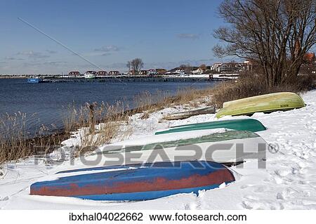 "Boats in the snow on the shore, behind Rerik, Gulf of Mecklenburg, Mecklenburg, Baltic Sea, Germany, Europe" View Large Photo Image Stock Image - "Boats in the snow on the shore, behind Rerik, Gulf of Mecklenburg, Mecklenburg, Baltic Sea, Germany, Europe". Fotosearch