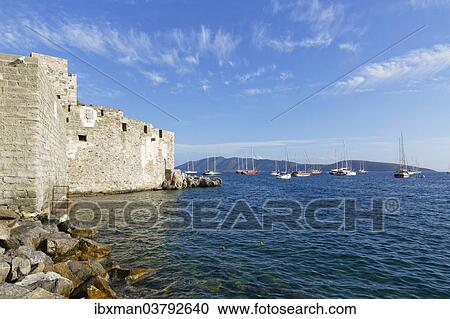 "Bodrum Castle, Bodrum, Mugla Province, Aegean Region, Turkey Province" View Large Photo Image Stock Image - "Bodrum Castle, Bodrum, Mugla Province, Aegean Region, Turkey Province". Fotosearch
