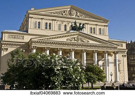 "Bolshoi Theatre, Moscow, Russia, Europe" View Large Photo Image Stock Image - "Bolshoi Theatre, Moscow, Russia, Europe". Fotosearch