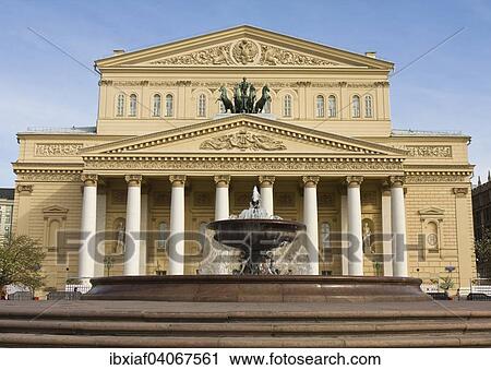 "Bolshoy Theatre, Moscow, Russia, Europe" View Large Photo Image Stock Image - "Bolshoy Theatre, Moscow, Russia, Europe". Fotosearch