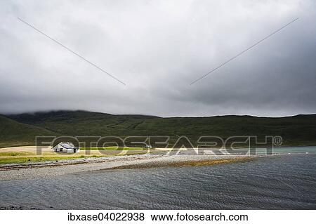 Stock Photo - "Bothy at Camasunary, Isle of Skye, Scotland, United Kingdom, Europe". Fotosearch
