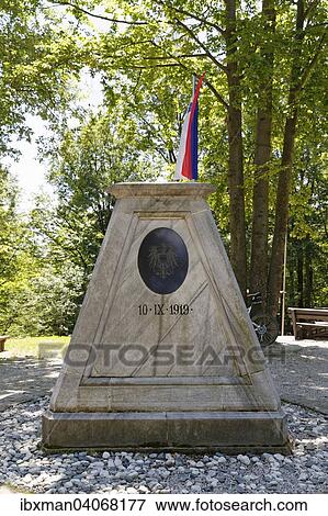 "Boundary stone at the border triangle of Slovenia, Hungary, Austria, Southern Burgenland, Burgenland, Austria, Europe" View Large Photo Image Stock Photo - "Boundary stone at the border triangle of Slovenia, Hungary, Austria, Southern Burgenland, Burgenland, Austria, Europe". Fotosearch