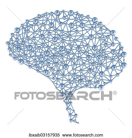 Stock Photography - "Brain, concept, 3D illustration". Fotosearch