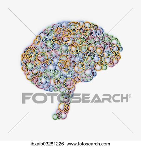 Stock Photograph - "Brain, synapses, abstract illustration". Fotosearch