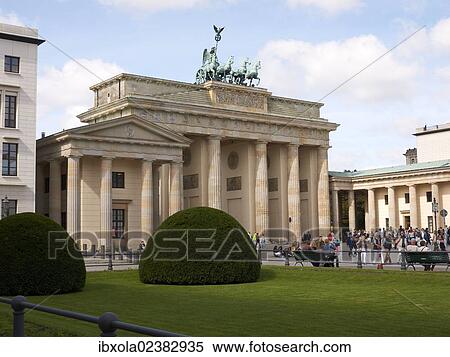 Stock Photography - "Brandenburg Gate, Berlin, Germany, Europe". Fotosearch