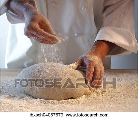 "Bread dough, yeast dough being dusted with flour" View Large Photo Image Stock Photo - "Bread dough, yeast dough being dusted with flour". Fotosearch