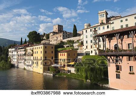 "Brenta River, Bassano del Grappa, Province of Vicenza, Veneto, Italy, Europe" View Large Photo Image Stock Photo - "Brenta River, Bassano del Grappa, Province of Vicenza, Veneto, Italy, Europe". Fotosearch