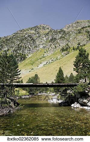 "Bridge across a mountain torrent, landscape in the French Pyrenees, national park near Argeles-Gazost, Midi-Pyrenees region, Hautes-Pyrenees departement, France, Europe" View Large Photo Image Stock Photography - "Bridge across a mountain torrent, landscape in the French Pyrenees, national park near Argeles-Gazost, Midi-Pyrenees region, Hautes-Pyrenees departement, France, Europe". Fotosearch