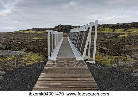 "Bridge between the continents crosses the fracture zone between the American and European tectonic plates, Reykjanesskagi peninsula, Iceland, Europe" View Large Photo Image Stock Image - "Bridge between the continents crosses the fracture zone between the American and European tectonic plates, Reykjanesskagi peninsula, Iceland, Europe". Fotosearch