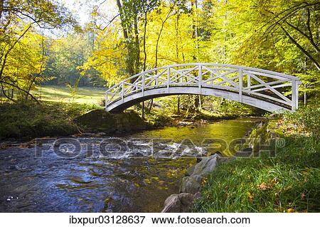 "Bridge in the landscaped garden of Seifersdorfer Valley crossing the Grosse Roeder River in autumn, Radeberg, Saxony, Germany, Europe" View Large Photo Image Stock Photo - "Bridge in the landscaped garden of Seifersdorfer Valley crossing the Grosse Roeder River in autumn, Radeberg, Saxony, Germany, Europe". Fotosearch