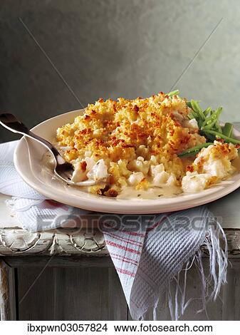 "British food, Cumberland fish potato pie" View Large Photo Image Picture - "British food, Cumberland fish potato pie". Fotosearch