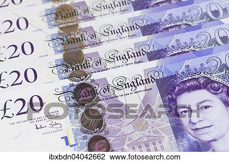 British twenty pound notes View Large Photo Image Stock Image - British twenty pound notes. Fotosearch
