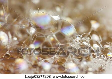 Stock Photo - "Bubbles, lather, Germany, Europe". Fotosearch