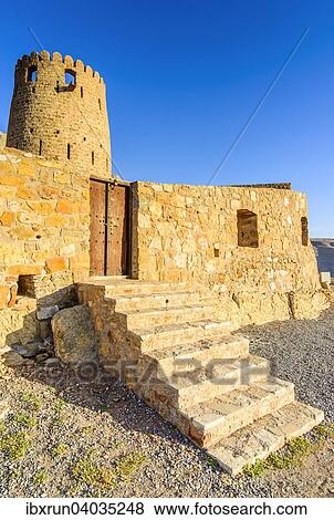 Stock Photo - "Bukha Castle, Bukha, Musandam, Oman, Asia". Fotosearch