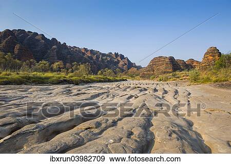 "Bungle Bungles, beehive-shaped sandstone towers, Purnululu National Park, UNESCO World Heritage Site, Eastern Kimberleys, Western Australia" View Large Photo Image Stock Photo - "Bungle Bungles, beehive-shaped sandstone towers, Purnululu National Park, UNESCO World Heritage Site, Eastern Kimberleys, Western Australia". Fotosearch