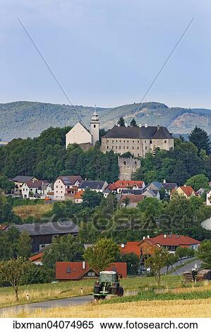 Stock Photography - "Burg Albrechtsberg, Albrechtsberg an der Grossen Krems, Waldviertel, Lower Austria, Austria, Europe". Fotosearch