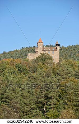 "Burg Berwartstein Castle, Erlenbach, Palatinate Forest Nature Reserve, Palatinate, Rhineland-Palatinate, Germany, Europe" View Large Photo Image Stock Photograph - "Burg Berwartstein Castle, Erlenbach, Palatinate Forest Nature Reserve, Palatinate, Rhineland-Palatinate, Germany, Europe". Fotosearch