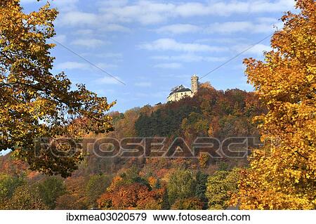 "Burg Greifenstein Castle in autumn, Bad Blankenburg, Thuringia, Germany, Europe" View Large Photo Image Stock Photo - "Burg Greifenstein Castle in autumn, Bad Blankenburg, Thuringia, Germany, Europe". Fotosearch