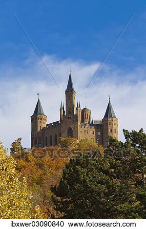 "Burg Hohenzollern Castle in autumn, Hechingen, Schwabische Alb, Baden-Wurttemberg, Germany, Europe" View Large Photo Image Stock Image - "Burg Hohenzollern Castle in autumn, Hechingen, Schwabische Alb, Baden-Wurttemberg, Germany, Europe". Fotosearch