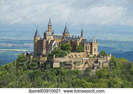 "Burg Hohenzollern Castle, near Bisingen, Baden-Wurttemberg, Germany, Europe" View Large Photo Image Stock Image - "Burg Hohenzollern Castle, near Bisingen, Baden-Wurttemberg, Germany, Europe". Fotosearch