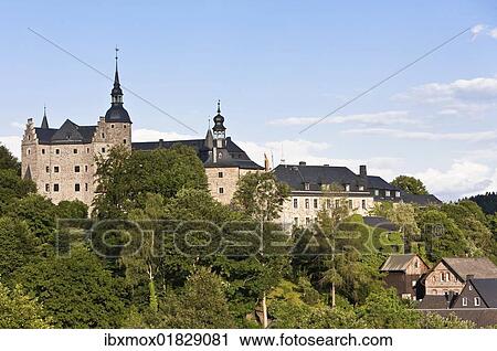 "Burg Lauenstein castle, Lauenstein district, Ludwigsstadt, Kronach county, Upper Franconia, Bavaria, Germany, Europe" View Large Photo Image Stock Image - "Burg Lauenstein castle, Lauenstein district, Ludwigsstadt, Kronach county, Upper Franconia, Bavaria, Germany, Europe". Fotosearch