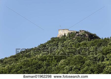 "Burgruine Aggstein castle ruins, Wachau, Lower Austria, Austria, Europe" View Large Photo Image Stock Photo - "Burgruine Aggstein castle ruins, Wachau, Lower Austria, Austria, Europe". Fotosearch