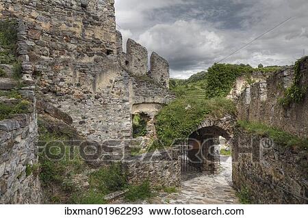 "Burgruine Senftenberg castle ruins, Kremstal calley, Wachau, Lower Austria, Austria, Europe" View Large Photo Image Stock Image - "Burgruine Senftenberg castle ruins, Kremstal calley, Wachau, Lower Austria, Austria, Europe". Fotosearch