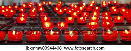 "Burning votive candles in a church, Munich, Upper Bavaria, Bavaria, Germany, Europe" View Large Photo Image Stock Photo - "Burning votive candles in a church, Munich, Upper Bavaria, Bavaria, Germany, Europe". Fotosearch