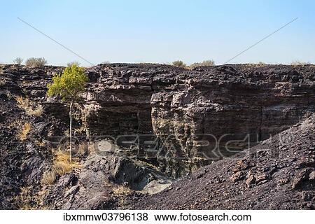 Stock Photo - "Burnt Mountain, Damaraland, Namibia, Africa". Fotosearch