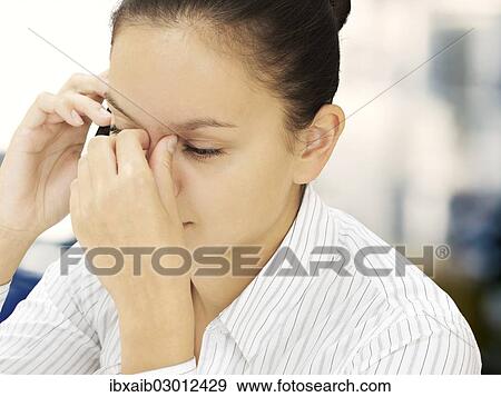 "Business woman on the phone, concentrating" View Large Photo Image Stock Photo - "Business woman on the phone, concentrating". Fotosearch