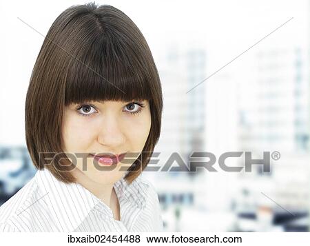 Stock Photo - "Businesswoman, portrait". Fotosearch