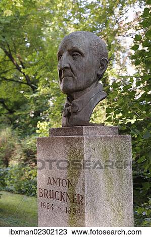 "Bust of Anton Bruckner in front of the Palais Meran, Graz, Styria, Austria, Europe" View Large Photo Image Stock Image - "Bust of Anton Bruckner in front of the Palais Meran, Graz, Styria, Austria, Europe". Fotosearch