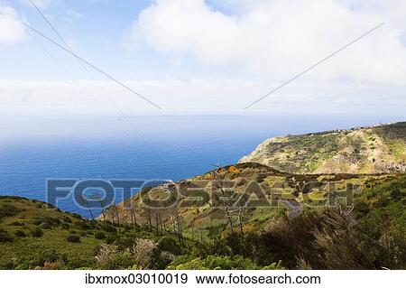 "Cable car station on the cliff coast of Santa Maria Madalena at the foot of Cabo Girao mountain, Achadas da Cruz, Santa Maria Madalena, Madeira, Portugal, Europe" View Large Photo Image Stock Photo - "Cable car station on the cliff coast of Santa Maria Madalena at the foot of Cabo Girao mountain, Achadas da Cruz, Santa Maria Madalena, Madeira, Portugal, Europe". Fotosearch