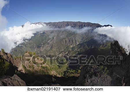 "Caldera de Taburiente National Park, view from Pico Bejenado, La Palma, Canary Islands, Spain, Europe" View Large Photo Image Stock Photo - "Caldera de Taburiente National Park, view from Pico Bejenado, La Palma, Canary Islands, Spain, Europe". Fotosearch