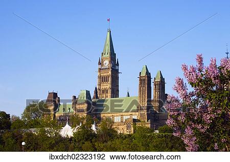 Canadian Parliament Buildings View Large Photo Image Stock Image - Canadian Parliament Buildings. Fotosearch