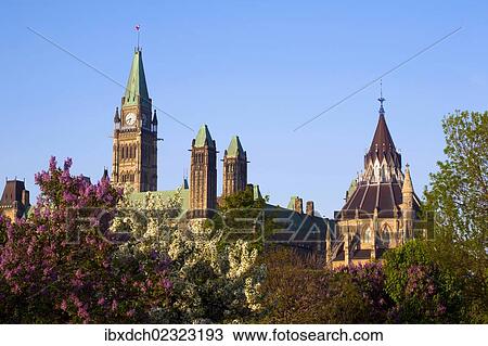 Canadian Parliament Buildings View Large Photo Image Stock Image - Canadian Parliament Buildings. Fotosearch
