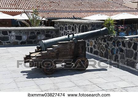 "Cannon, Puerto de la Cruz, Tenerife, Canary Islands, Spain, Europe" View Large Photo Image Picture - "Cannon, Puerto de la Cruz, Tenerife, Canary Islands, Spain, Europe". Fotosearch