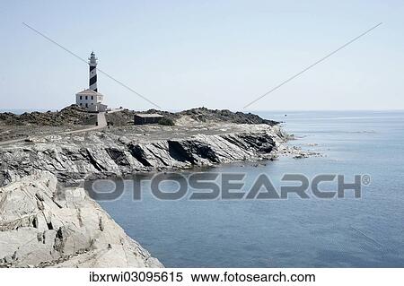 "Cap de Favaritx lighthouse, Cap de Favaritx, Cap de Favaritx, Minorca, Balearic Islands, Spain, Europe" View Large Photo Image Stock Photography - "Cap de Favaritx lighthouse, Cap de Favaritx, Cap de Favaritx, Minorca, Balearic Islands, Spain, Europe". Fotosearch