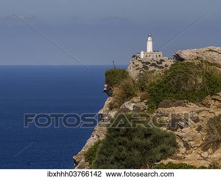 Stock Image - "Cap de Formentor Lighthouse, Cap Formentor, Majorca, Balearic Islands, Spain, Europe". Fotosearch