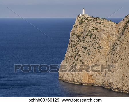 "Cap de Formentor Lighthouse, Cap Formentor, Majorca, Balearic Islands, Spain, Europe" View Large Photo Image Stock Photo - "Cap de Formentor Lighthouse, Cap Formentor, Majorca, Balearic Islands, Spain, Europe". Fotosearch