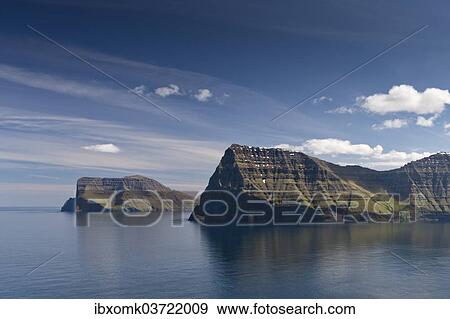 "Cape Enniberg and the island of Vidoy, Kunoy, Norooyar, Faroe Islands, Denmark, Europe" View Large Photo Image Stock Photo - "Cape Enniberg and the island of Vidoy, Kunoy, Norooyar, Faroe Islands, Denmark, Europe". Fotosearch