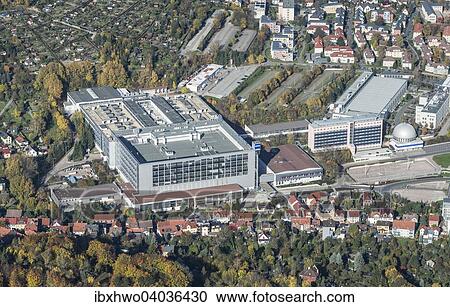 Stock Image - "Carl Zeiss AG, Jena branch, Winzerla, Jena, Thuringia, Germany, Europe". Fotosearch