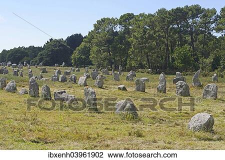 "Carnac stones, menhirs near Carnac, Departement Morbihan, Brittany, France, Europe" View Large Photo Image Stock Image - "Carnac stones, menhirs near Carnac, Departement Morbihan, Brittany, France, Europe". Fotosearch