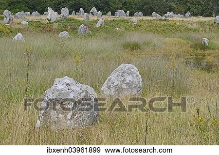 "Carnac stones, menhirs near Carnac, Departement Morbihan, Brittany, France, Europe" View Large Photo Image Stock Photo - "Carnac stones, menhirs near Carnac, Departement Morbihan, Brittany, France, Europe". Fotosearch