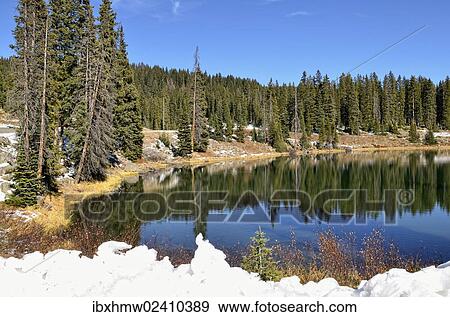 "Carp Lake, Highway 65, Grand Mesa National Forest, Colorado, USA" View Large Photo Image Stock Photo - "Carp Lake, Highway 65, Grand Mesa National Forest, Colorado, USA". Fotosearch