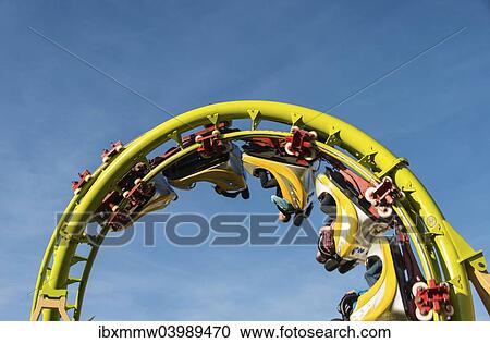 "Cars of a roller coaster in a looping, Oktoberfest, Munich, Upper Bavaria, Bavaria, Germany, Europe" View Large Photo Image Stock Image - "Cars of a roller coaster in a looping, Oktoberfest, Munich, Upper Bavaria, Bavaria, Germany, Europe". Fotosearch